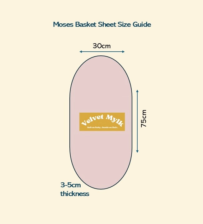 Apple Bon Bon Moses Basket Bamboo Sheet