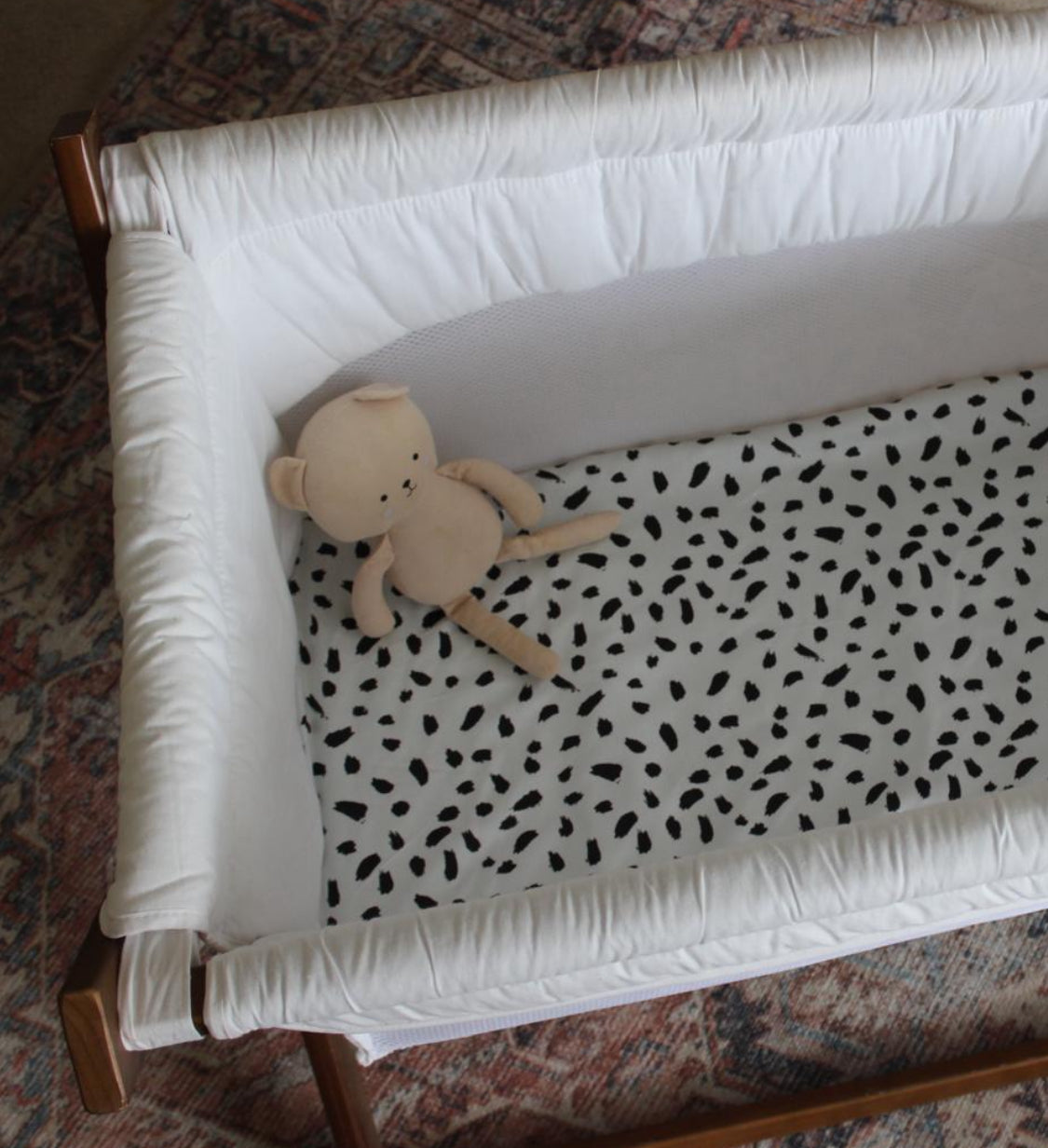 Dalmation Bamboo Bassinet Sheet
