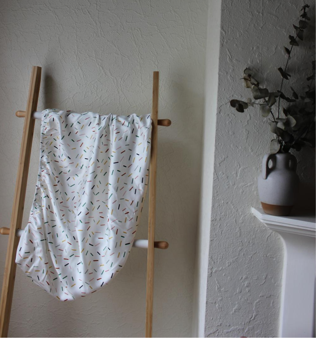 Cake Sprinkles Bassinet Sheet