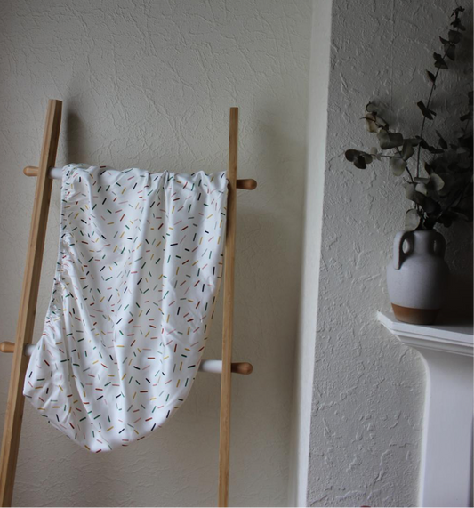 Cake Sprinkles Bassinet Sheet