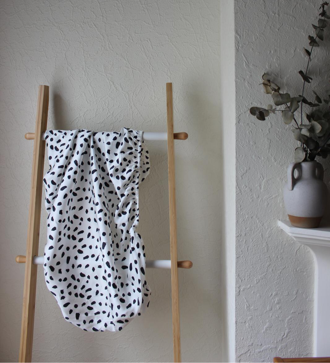 Dalmation Bamboo Bassinet Sheet