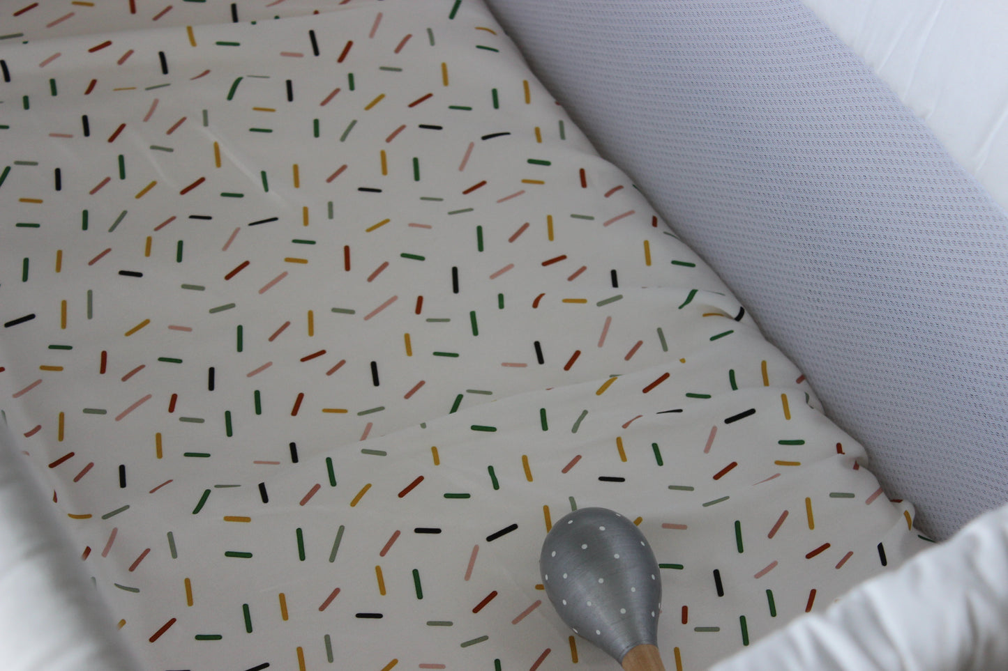 Cake Sprinkles Bassinet Sheet
