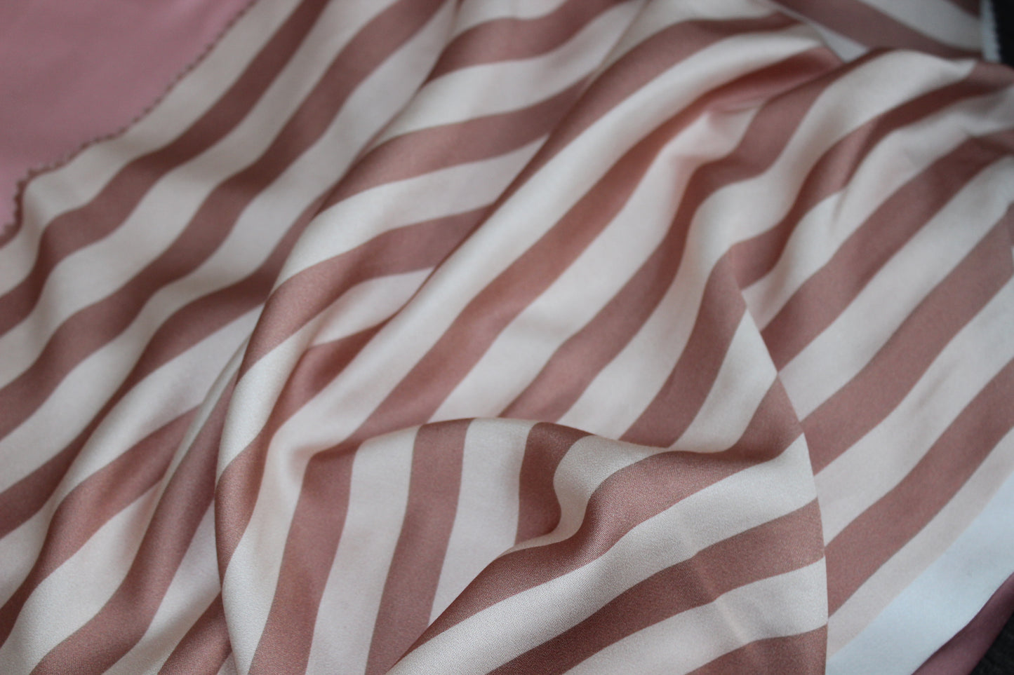 Rhubarb Stripe Bamboo Cotbed Sheet