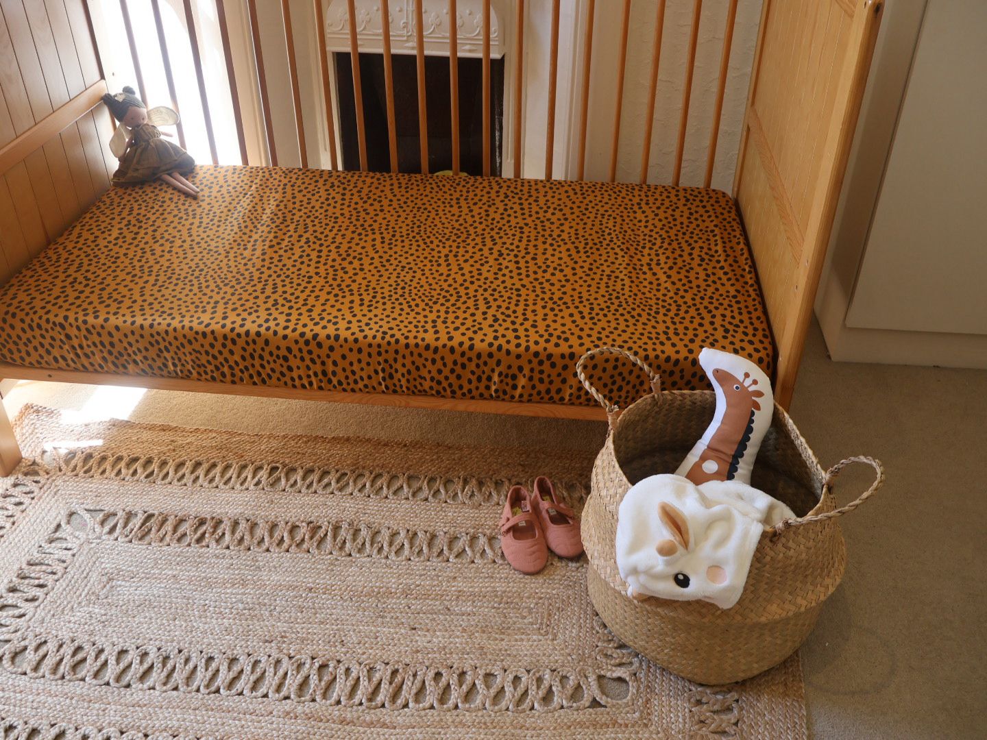 Bobcat Bamboo Cotbed Sheet