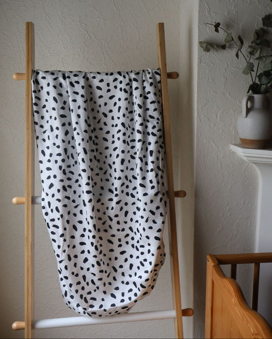 Dalmatian Bamboo Cotbed Sheet